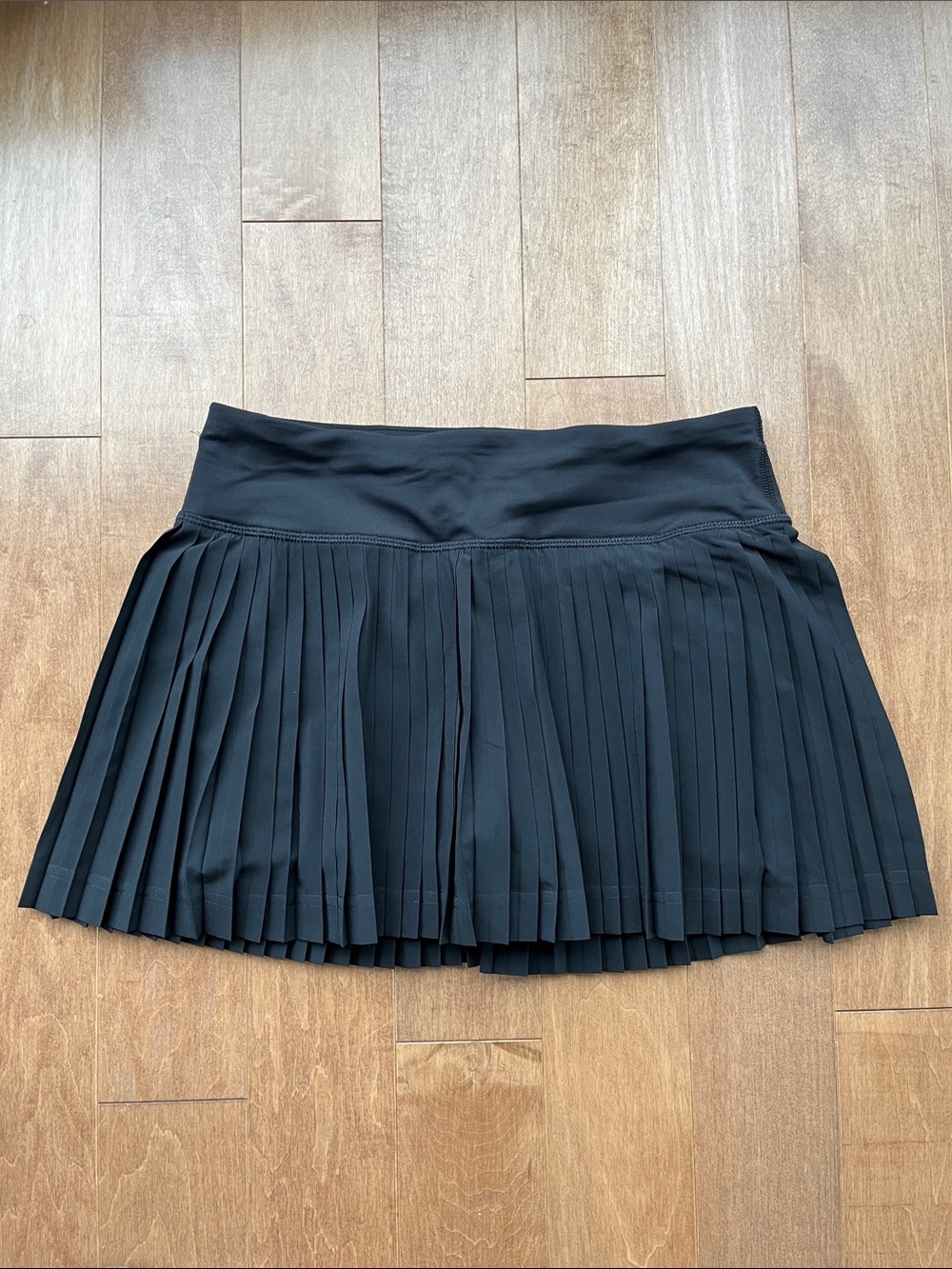 lululemon athletica Black Pleated Skirt